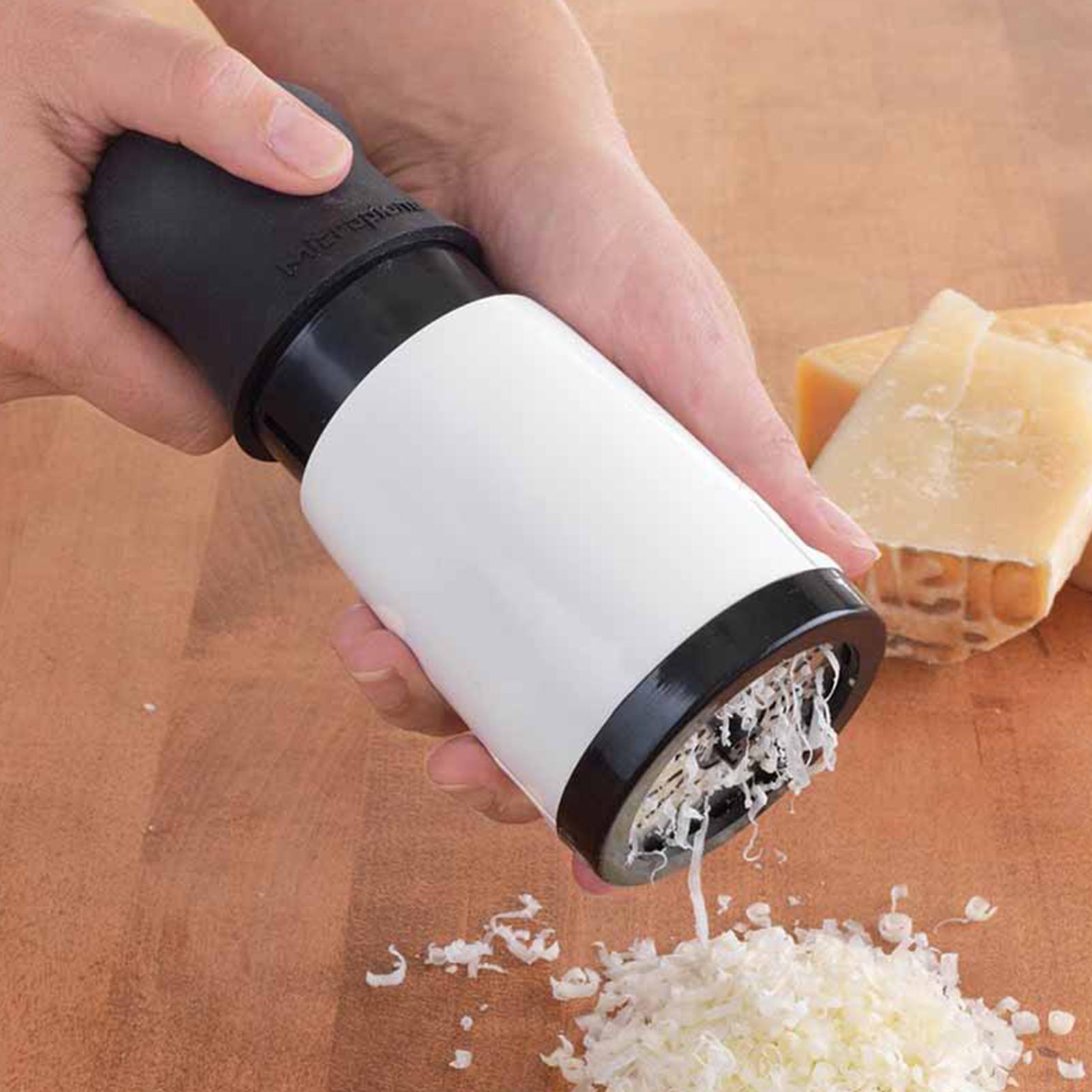 Kitchen Gadgets Needed - ABS+ステンレス製多機能シュレッダー ロータリーハンドヘルド ロータリー野菜チーズグレーター フルーツピーラー プレーナー キッチン用品