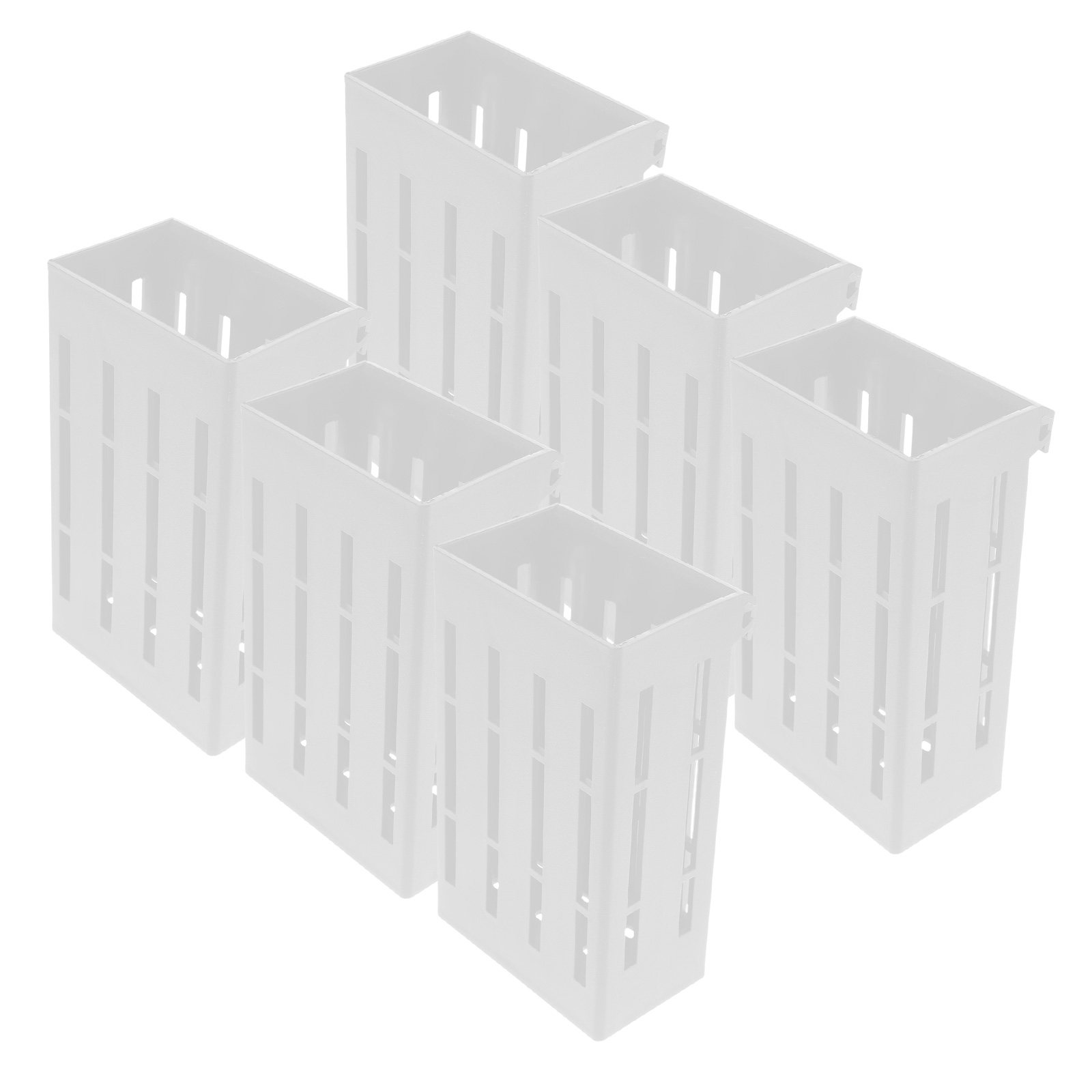 Kitchen Utensil Holder - 壁掛け式箸ホルダー1セット プラスチック製カトラリーオーガナイザー 穴あけ不要 キッチン用品ホルダー 省スペース