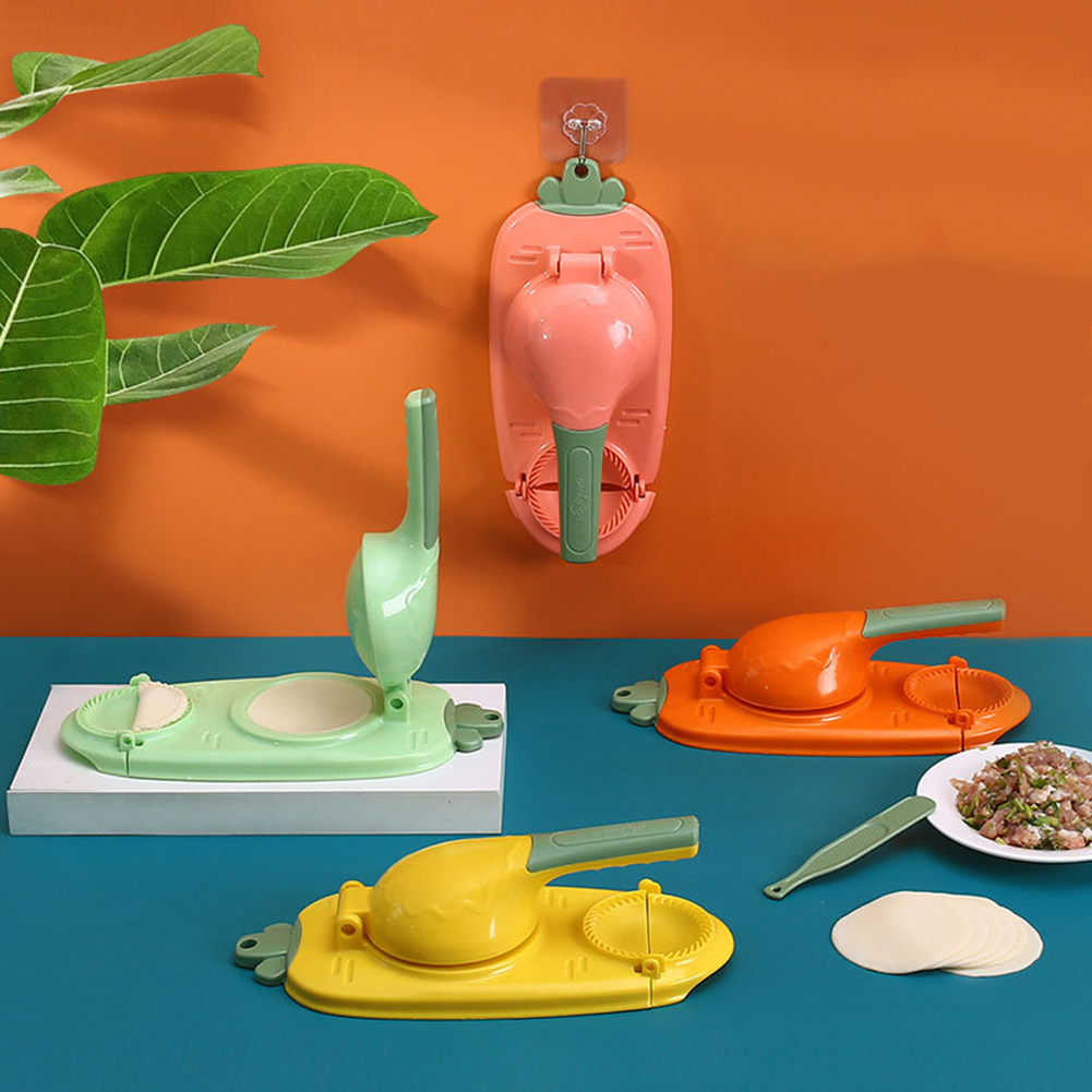 2-in-1 生地プレスツール省力手動餃子ラッパー型家庭用ベ - Kitchen Gadgets Dumpling Maker のレビューと価格