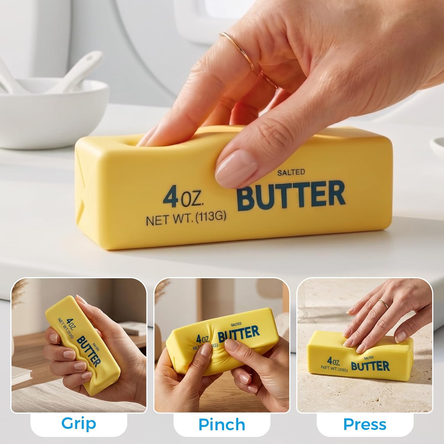 新しいソフトスローリバウンドバタースティックリアルなシリコン - Kitchen Gadgets New Products のレビューと価格