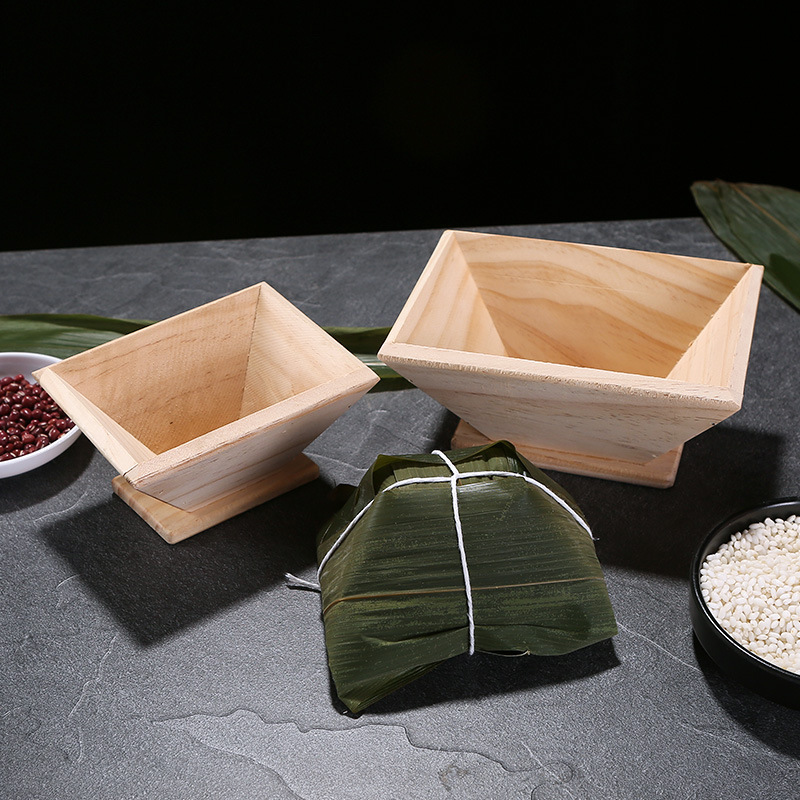 木製 Zongzi 型ドラゴンボートフェスティバルもち米餃子 - Kitchen Gadgets Dumpling Maker のレビューと価格