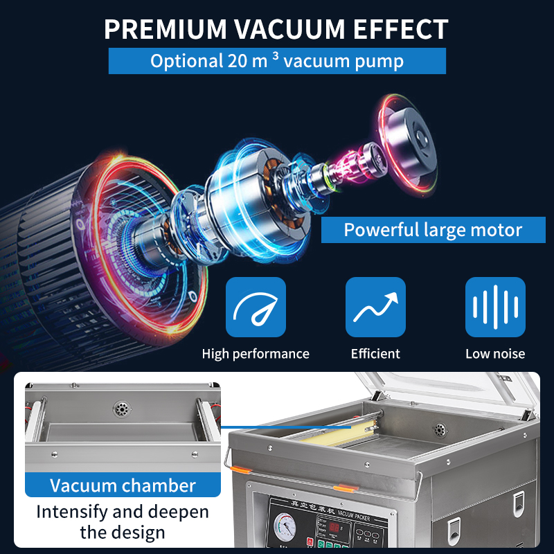 Dz-400 プロフェッショナルデスクトップ真空包装機 自動 - Food Vacuum Sealer のレビューと価格