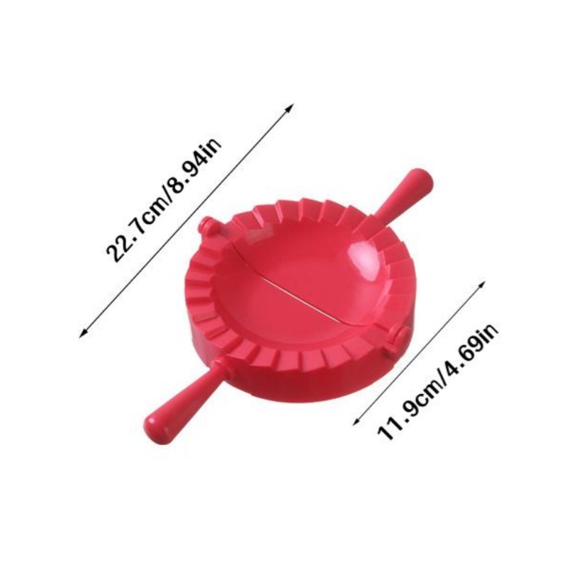 3個セット 家庭用餃子型セット、プラスチック製餃子型、手動餃 - Kitchen Gadgets Dumpling Maker のレビューと価格