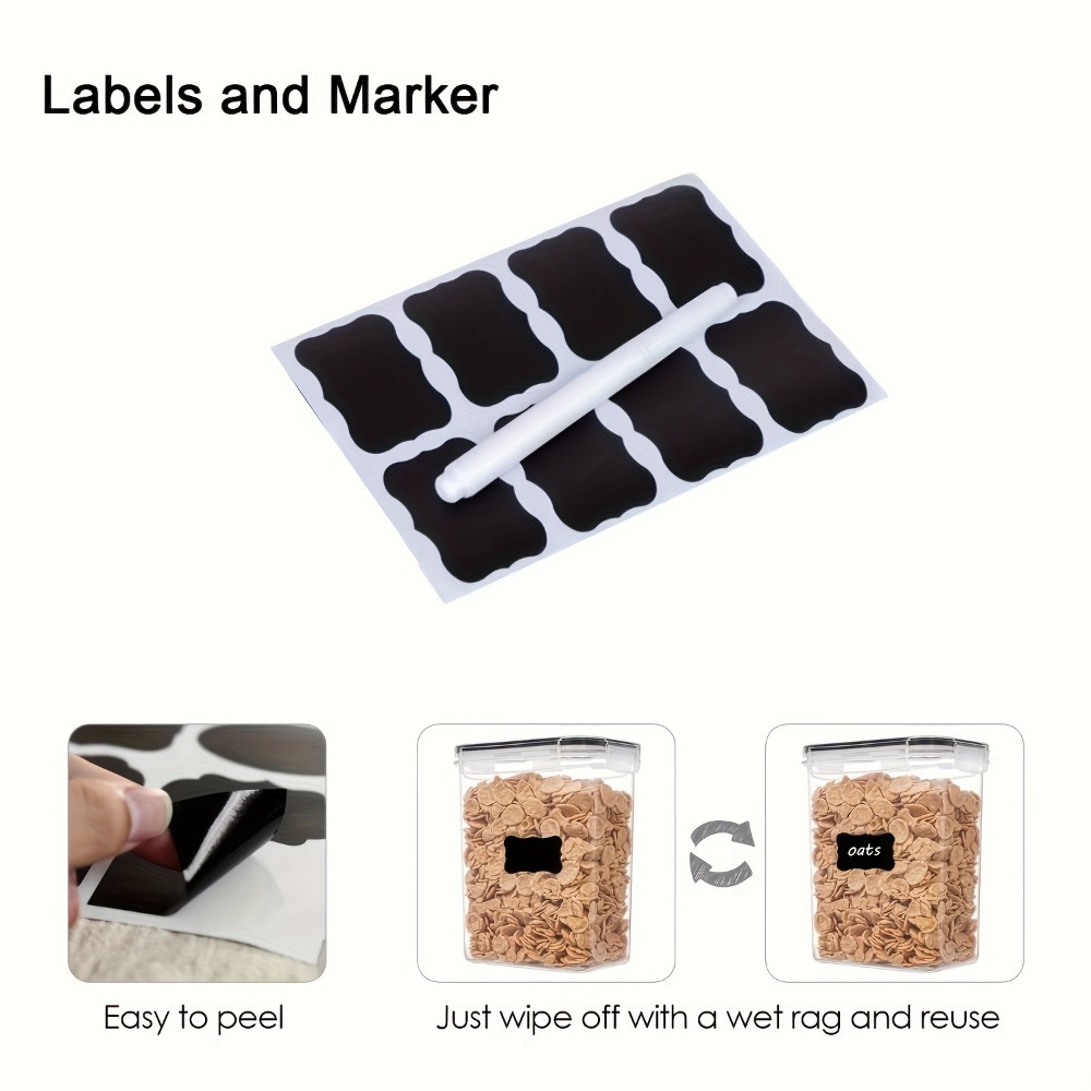 24個入り食品保存容器 12箱 12蓋 気密パントリーオーガ - Kitchen Gadgets And Accessories のレビューと価格