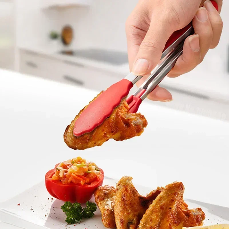 7インチ滑り止めフードトング、クリエイティブなBBQグリル、 - Kitchen Gadgets You Need のレビューと価格