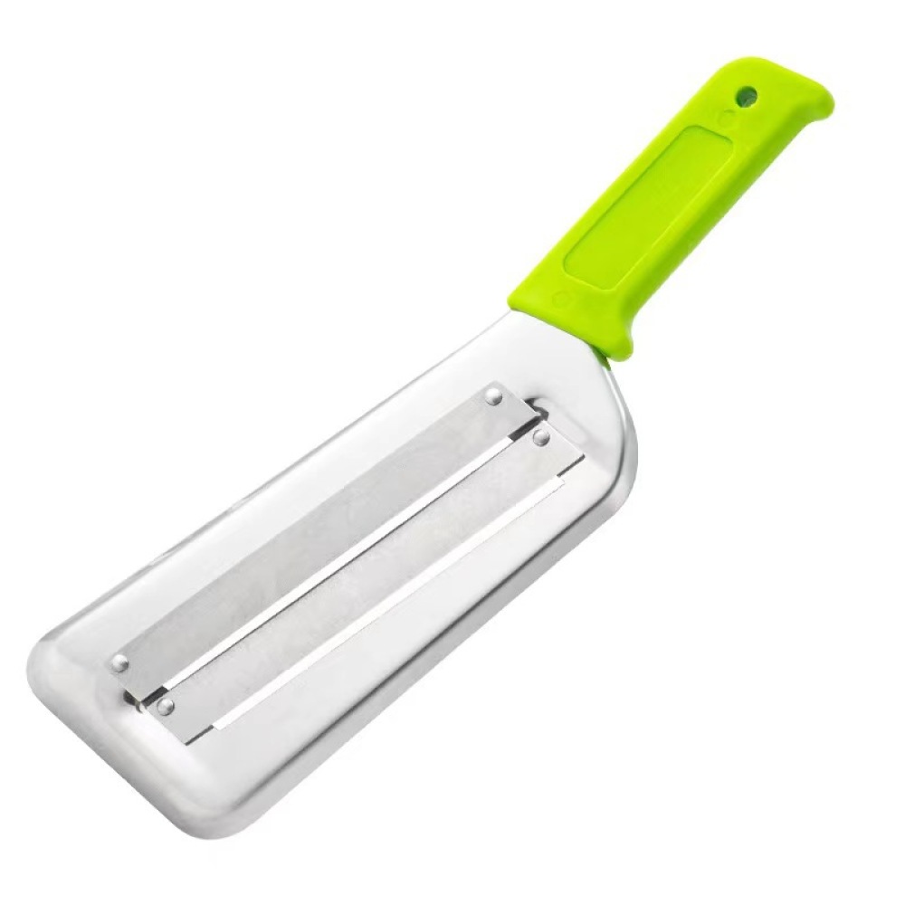 効率的なキッチン野菜カッター ステンレス製デュアルブレードス - Kitchen Gadgets Needed のレビューと価格