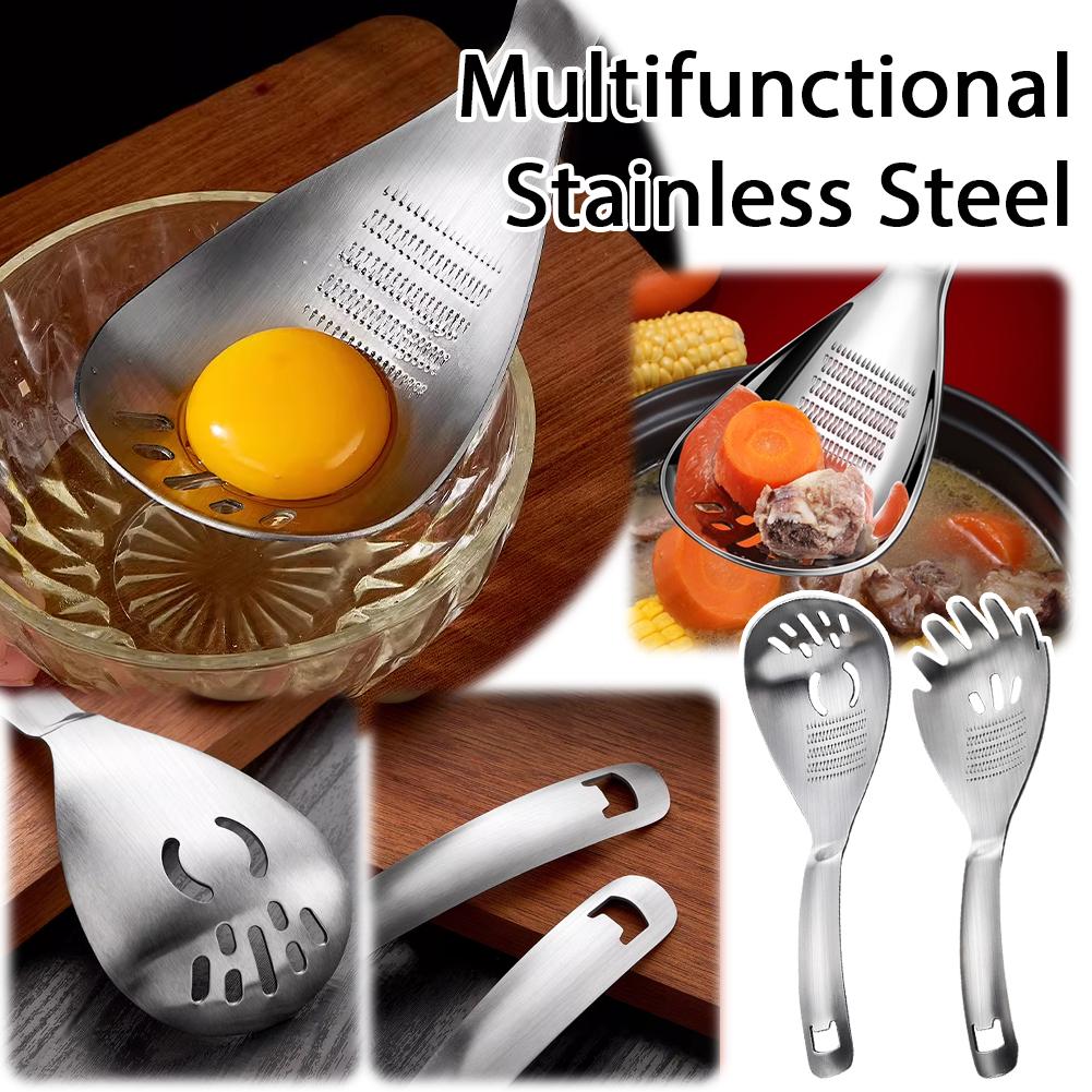 多機能ステンレス製キッチンツール、ニンニク、生姜、野菜用おろ - Kitchen Gadgets Needed のレビューと価格