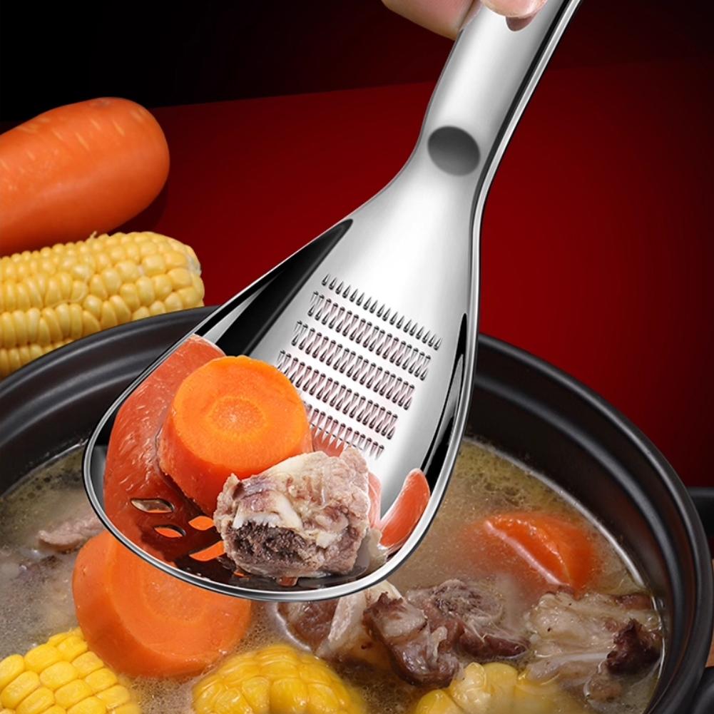 多機能ステンレス製キッチンツール、ニンニク、生姜、野菜用おろ - Kitchen Gadgets Needed のレビューと価格