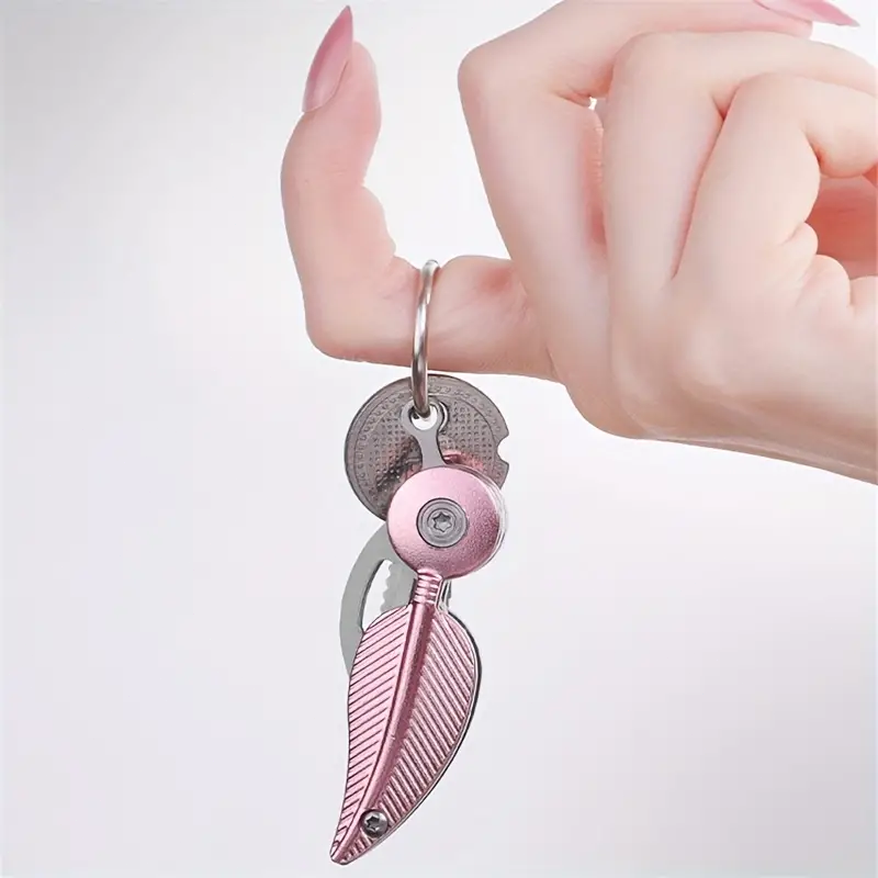 WXCOOミニナイフ、創造的な羽根型クラフトナイフ、多機能キ - Kitchen Gadgets Needed のレビューと価格