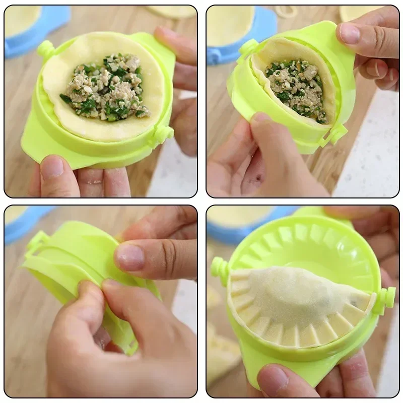 キッチンガジェットDIY三日月型餃子作り器具手動餃子型プラス - Kitchen Gadgets Dumpling Maker のレビューと価格