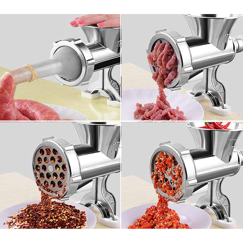手動肉グラインダーソーセージ肉詰め物アルミ合金多目的野菜チョ - Kitchen Gadgets Vegetable Chopper のレビューと価格