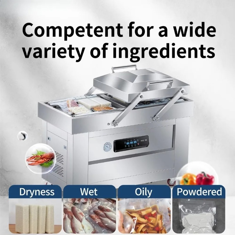 二重チャンバー真空包装機 大型業務用食品包装機 調理済み食品 - Food Vacuum Sealer のレビューと価格