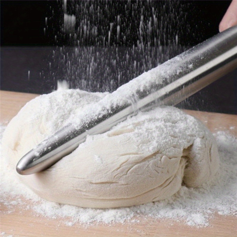1Pc ステンレス鋼ローリングピンキッチン用品生地ローラーベ - Kitchen Gadgets Dumpling Maker のレビューと価格