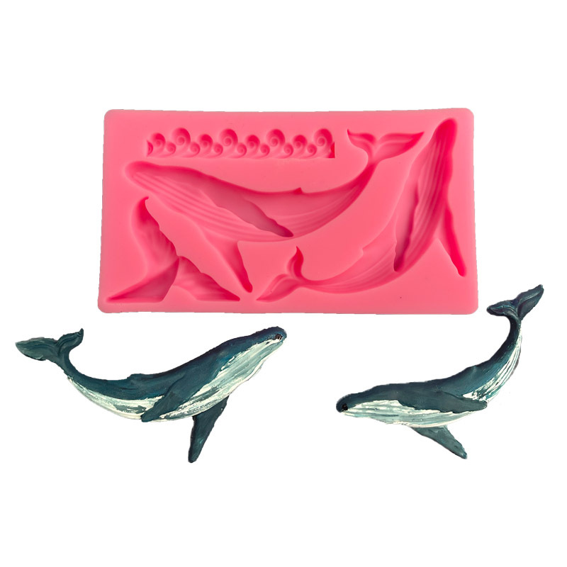 シリコンクジラ型,日曜大工,オーシャンシリーズ,フォンダン, - Kitchen Gadgets And Accessories のレビューと価格