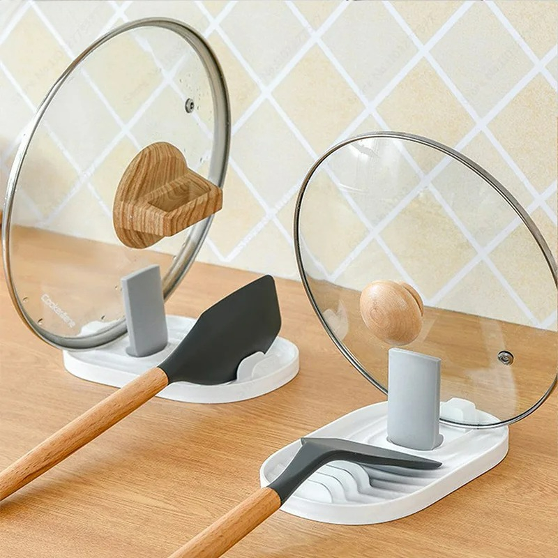 1 個多色折りたたみ式北欧スタイルポットホルダー蓋シャベル収 - Kitchen Gadgets Needed のレビューと価格