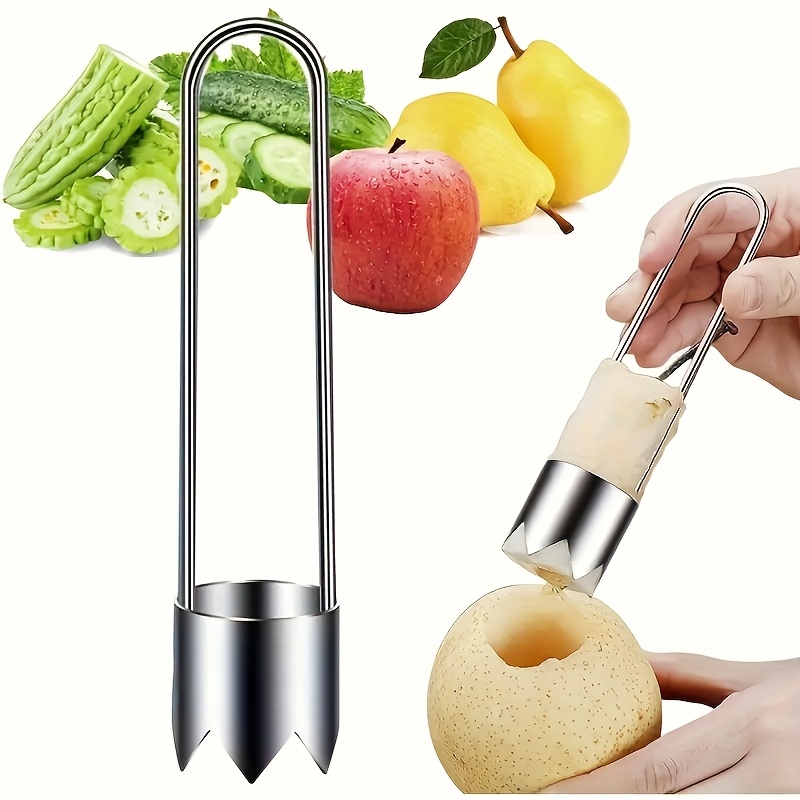 ステンレス製果物野菜芯抜き器、ピーマン種子除去ツール、リンゴ - Kitchen Gadgets And Accessories のレビューと価格