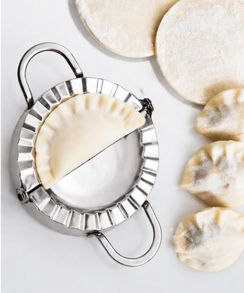 手動餃子メーカー ステンレス製 ラッパーモールドプレス ラビ - Kitchen Gadgets Dumpling Maker のレビューと価格