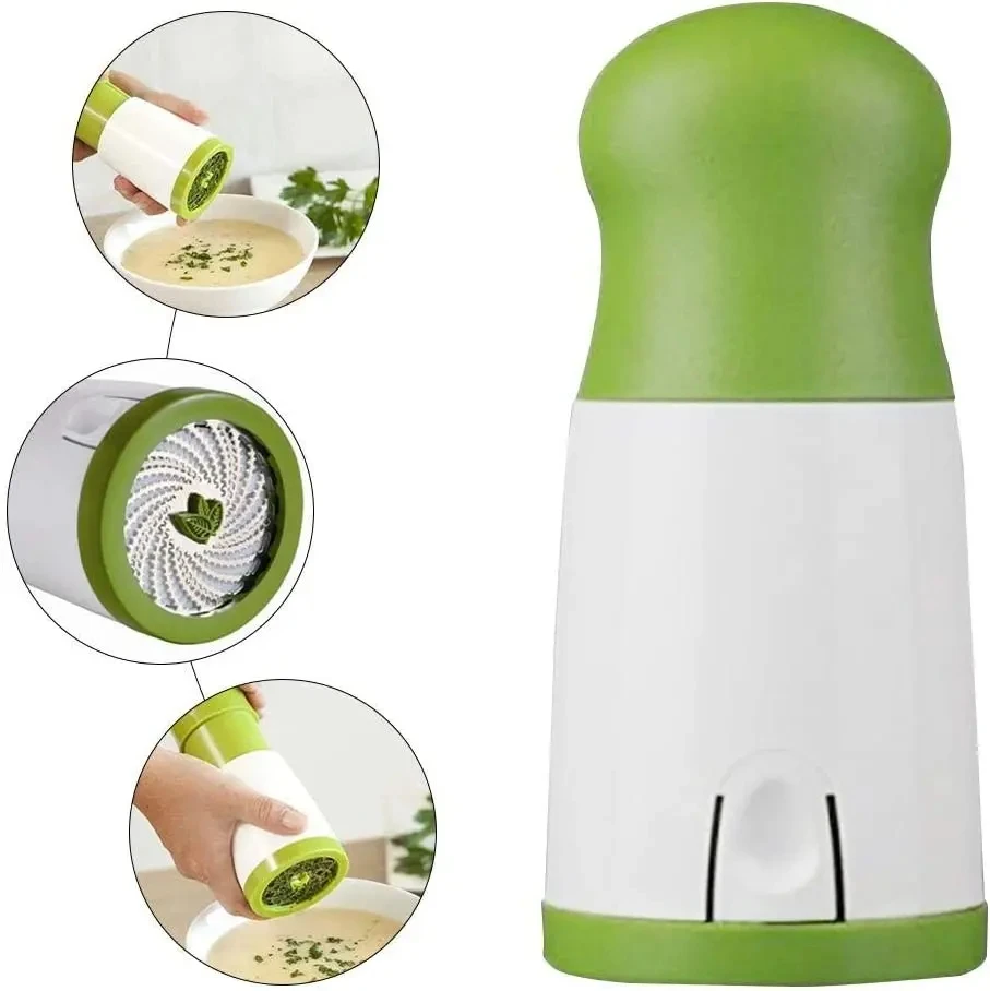多機能手動スパイスミル、パセリシュレッダー、ハーブグラインダ - Kitchen Gadgets Vegetable Chopper のレビューと価格