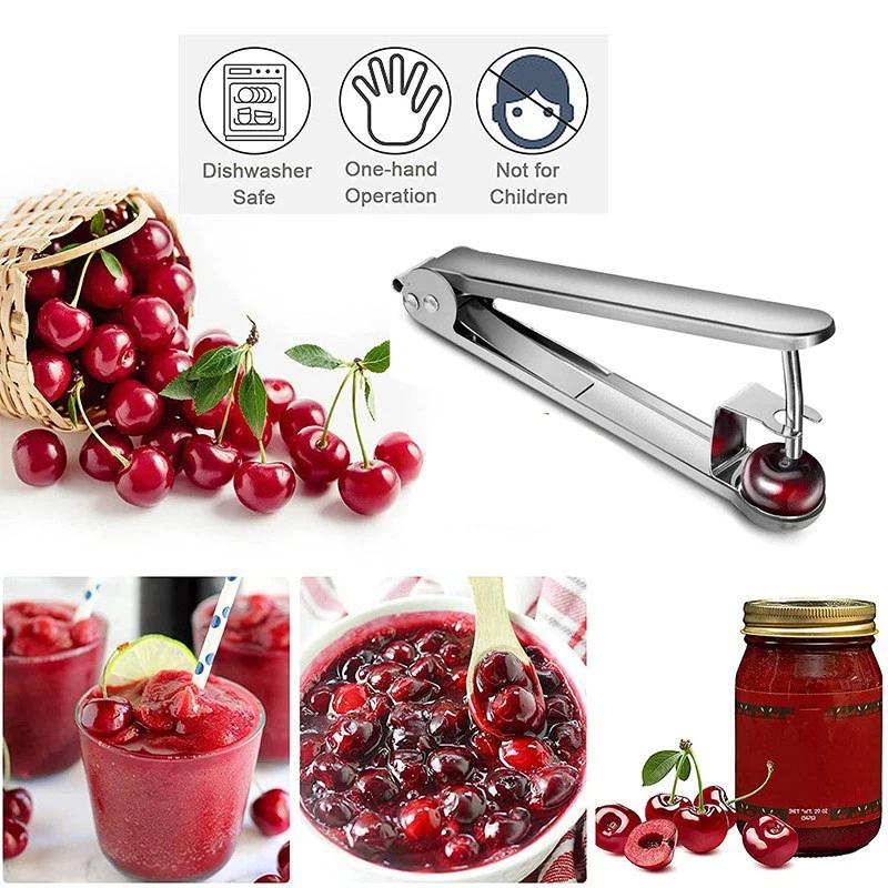 多機能種抜き器：チェリー、サンザシ、ナツメ、オリーブ用。創造 - Kitchen Gadgets Tools のレビューと価格