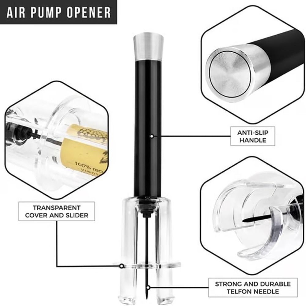 バーアクセサリー ワインボトルオープナーセット アルミ合金  - Kitchen Gadgets And Accessories のレビューと価格