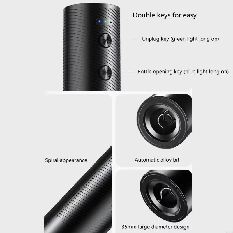 電動ワインオープナー 自動赤ワインコルクスクリュー 充電式ワ - Kitchen Gadgets And Accessories のレビューと価格