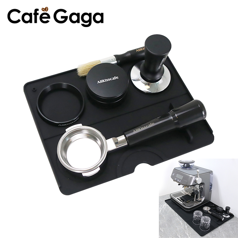 コーヒータンパーマットエスプレッソポルタフィルターステーショ - Kitchen Gadgets And Accessories のレビューと価格