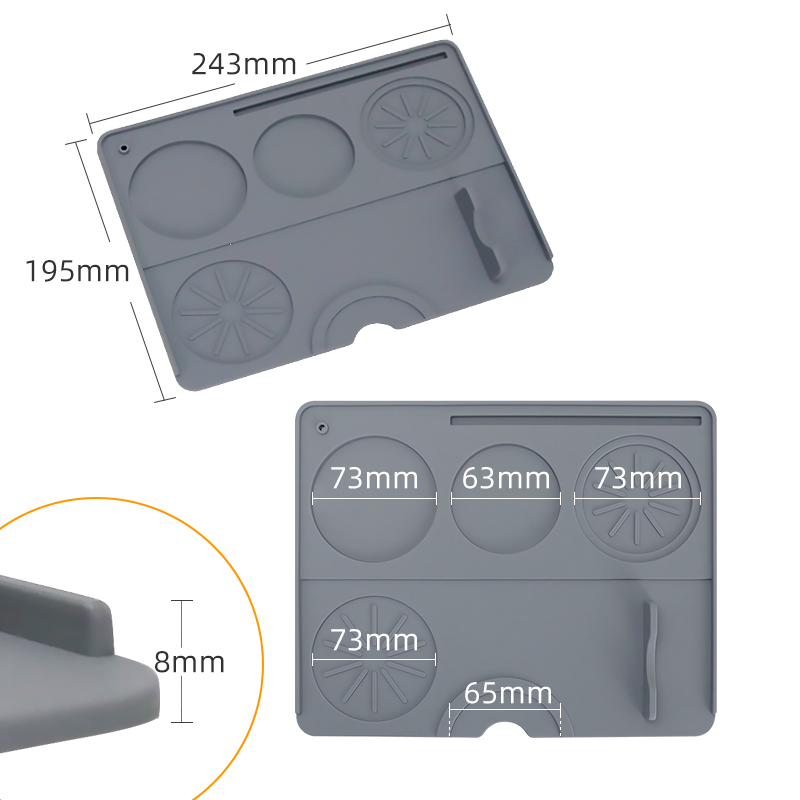 コーヒータンパーマットエスプレッソポルタフィルターステーショ - Kitchen Gadgets And Accessories のレビューと価格