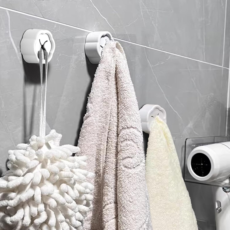 6個入り 粘着式タオルホルダー ノードリル壁掛けフック キッ - Kitchen Utensil Holder のレビューと価格