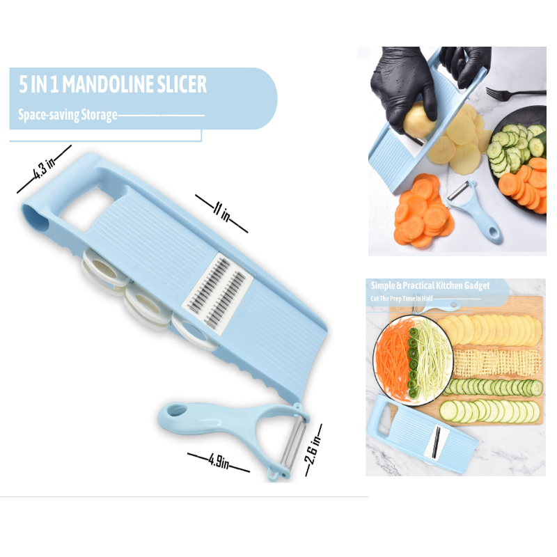 新しい多機能野菜チョッパー、ステンレス製カッター、家庭用ハン - Kitchen Gadgets Vegetable Chopper のレビューと価格