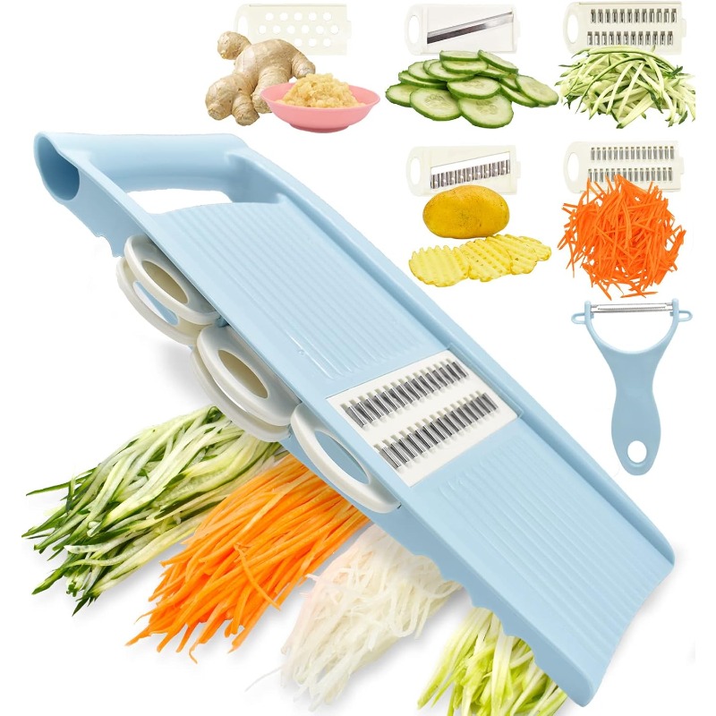 新しい多機能野菜チョッパー、ステンレス製カッター、家庭用ハン - Kitchen Gadgets Vegetable Chopper のレビューと価格