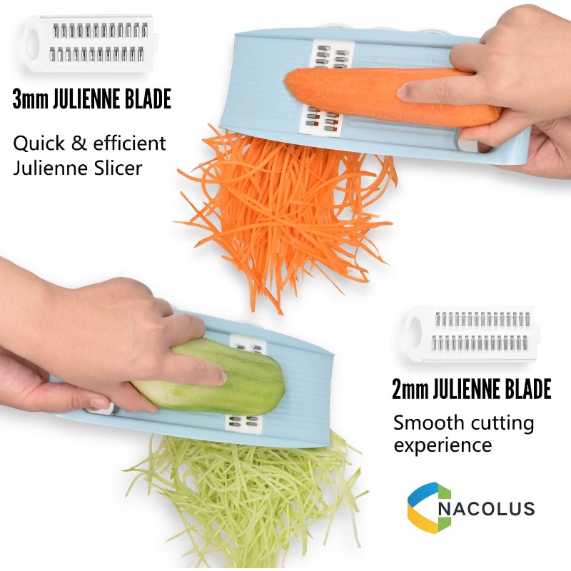 新しい多機能野菜チョッパー、ステンレス製カッター、家庭用ハン - Kitchen Gadgets Vegetable Chopper のレビューと価格