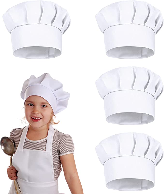 4個入り ホワイトパーティーキャップハット コスチューム キ - Kitchen Gadgets You Need のレビューと価格