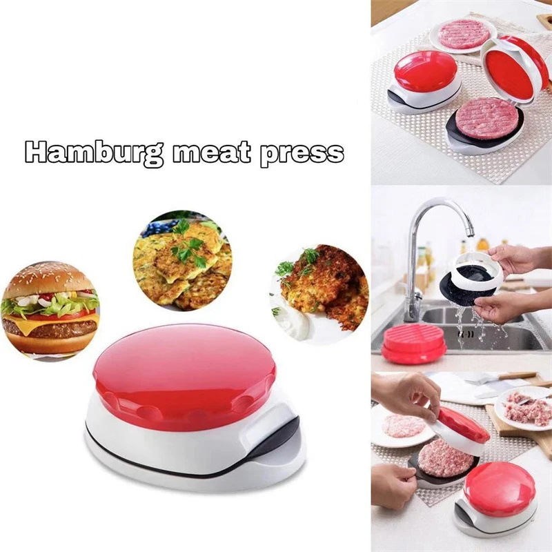 カスタマイズされたハンドヘルドハンバーガープレス、家庭用キッ - Kitchen Gadgets New Products のレビューと価格