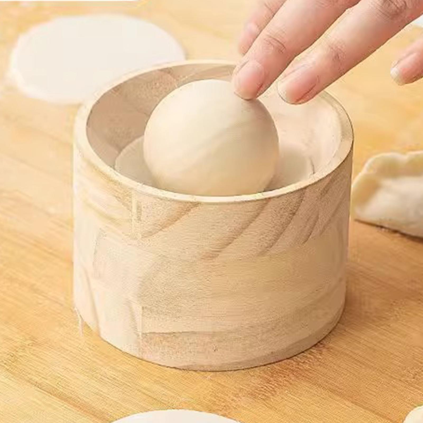 木製餃子皮プレスメーカー 手動餃子皮プレス型 家庭用キッチン - Kitchen Gadgets Dumpling Maker のレビューと価格