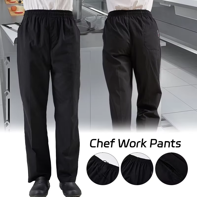 高品質シェフボトムス男性用新しいシェフパンツ調理レストランキ - Kitchen Gadgets You Need のレビューと価格